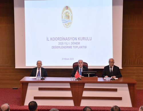 2025 YILI I. DÖNEM İL KOORDİNASYON KURULU TOPLANTISI YAPILDI