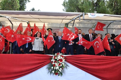 “19 MAYIS ATATÜRK’Ü ANMA, GENÇLİK VE SPOR BAYRAMI” DÜZENLENEN TÖRENLE KUTLANDI